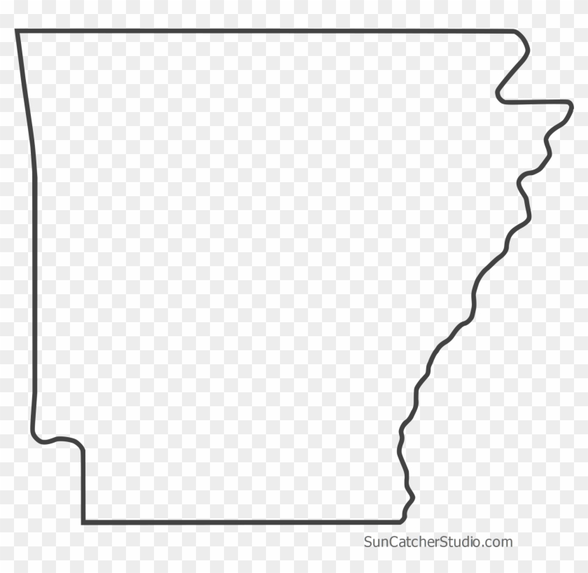 Arkansas State Outline, HD Png Download - 2000x1864 ...