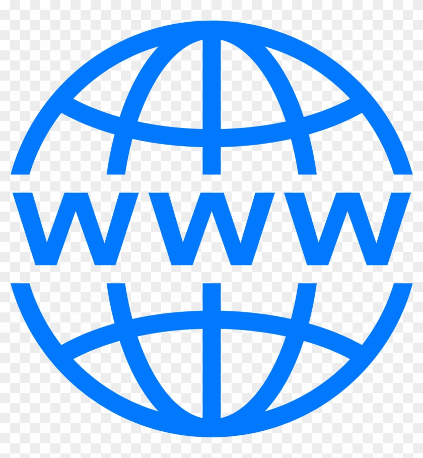 Png World Wide Web Logo - Icon Transparent Background Website, Png Download  - 1600x1600(#5589647) - PngFind