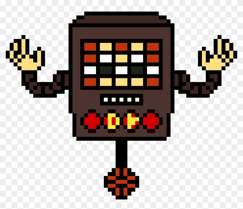 Undertale Au Where Mettaton Is Dk - Undertale Mtt Pixel Art, HD Png