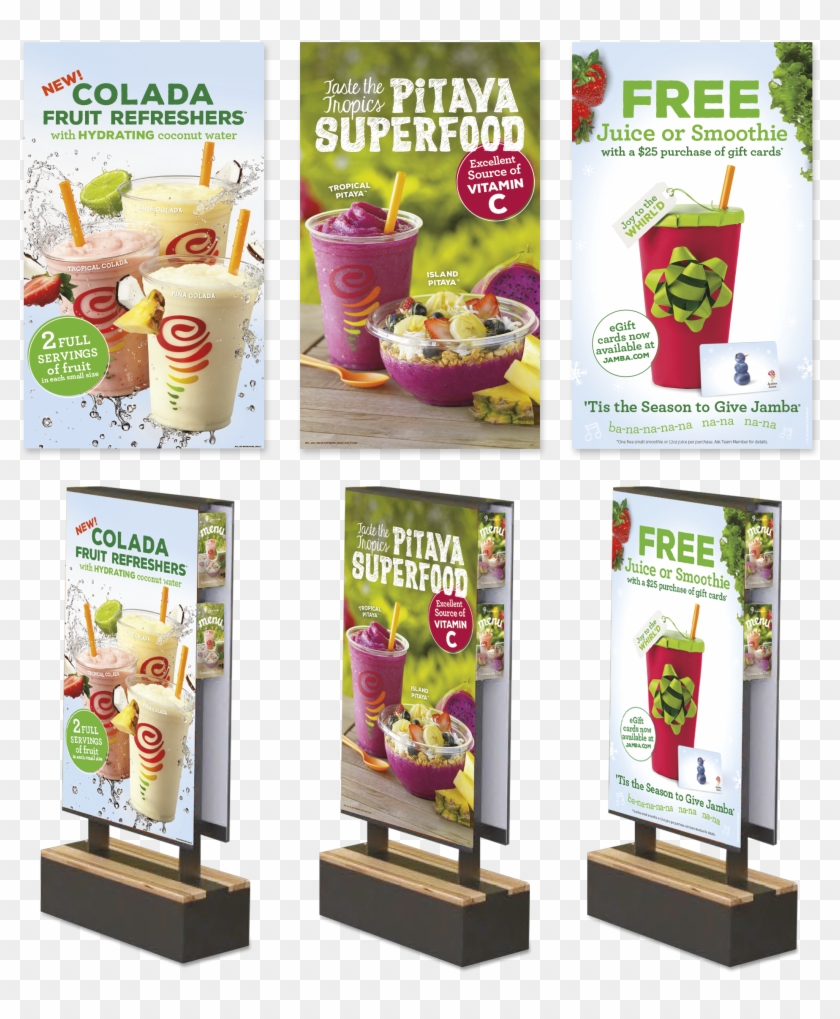 Jamba Juice Has Been Serving Up Smoothies, Juices, - Banner, Hd Png  Download - 1920X2340(#5598054) - Pngfind