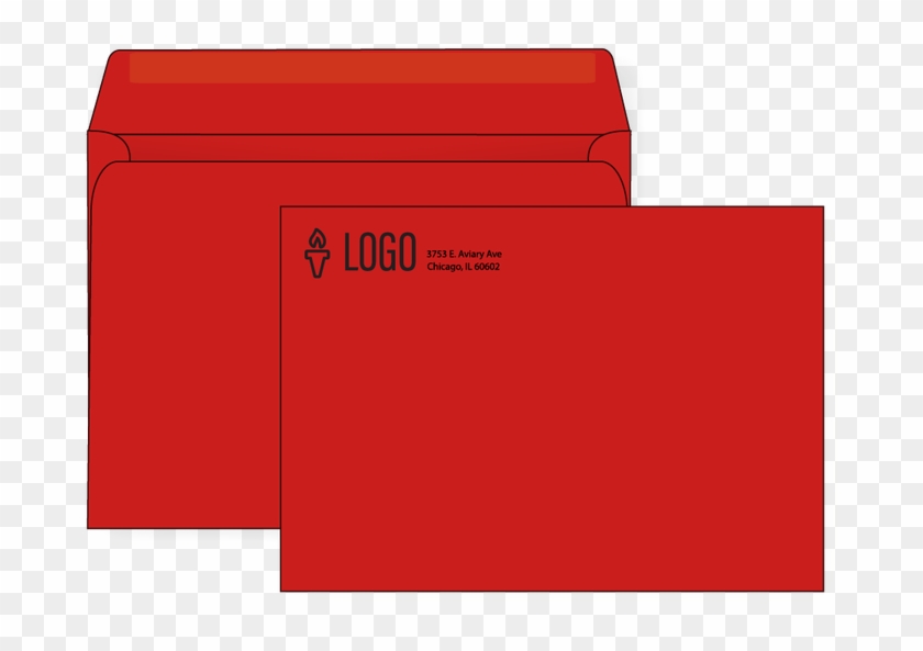 Red custom booklet envelopes paper hd png download 690x513