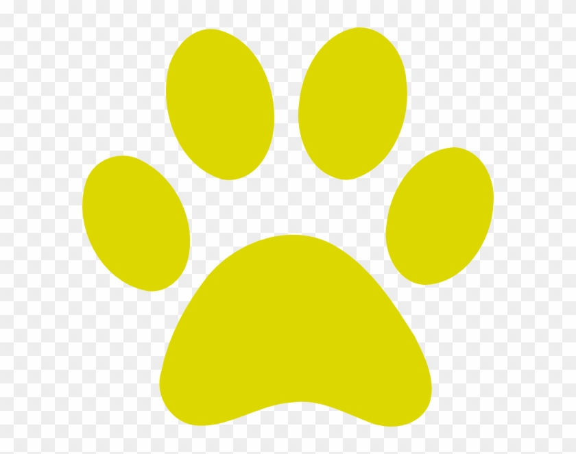 Yellow Dog Paw HD Png Download - PngFind