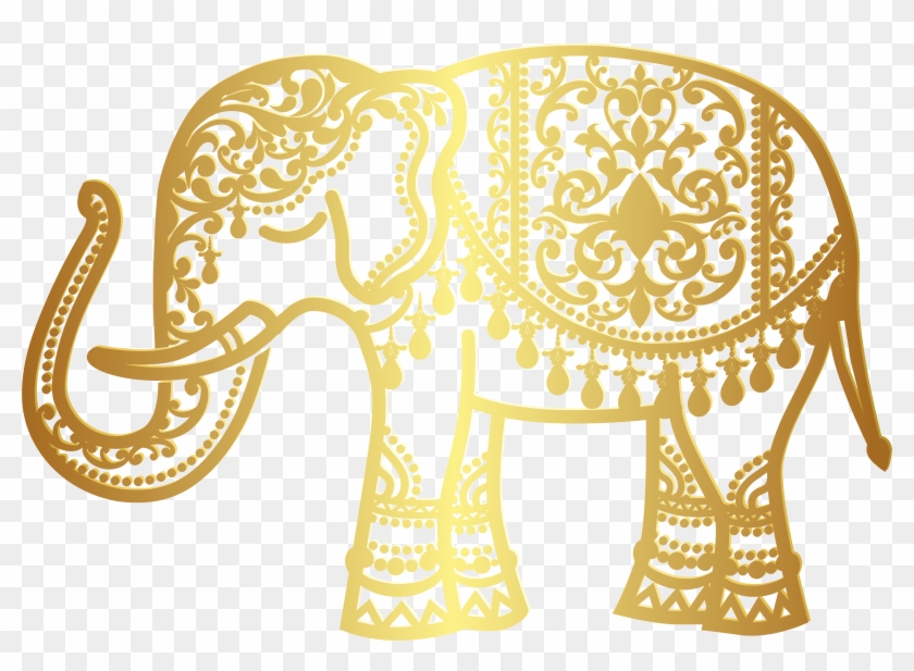 Elephant Gold Logo, HD Png Download - 8000x5519(#567871) - PngFind