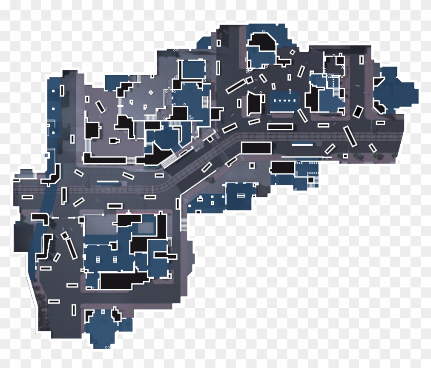 Minimap Downtown Cropped - Ironsight Map Layout, HD Png Download ...