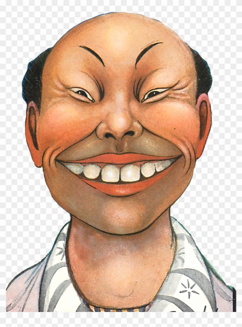 face #man #smiling #chinese #funny #china #scfaceemoji - Funny Chinese  Cartoon Face, HD Png Download - 1013x1364(#5602541) - PngFind