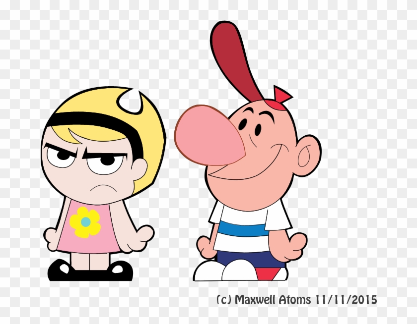Billy And Mandy By Ferryqueen - Cartoon, HD Png Download -  879x753(#5605987) - PngFind