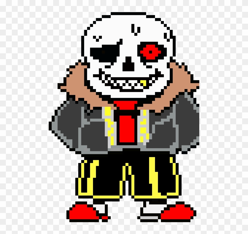 Sans Battle Sprite - Sans Undertale Colored Sprite, HD Png