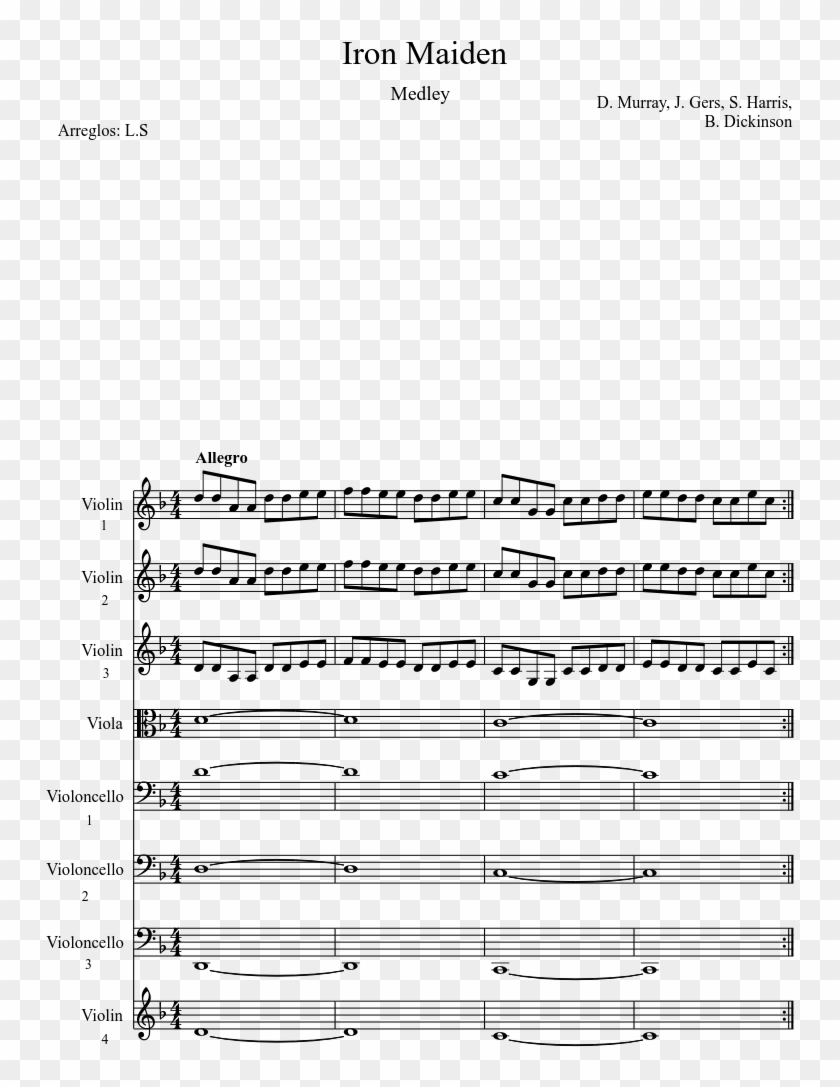 Music Sheets For Roblox Canon In D Iron Maiden Sheet Music Composed By D Super Smash Bros Ultimate