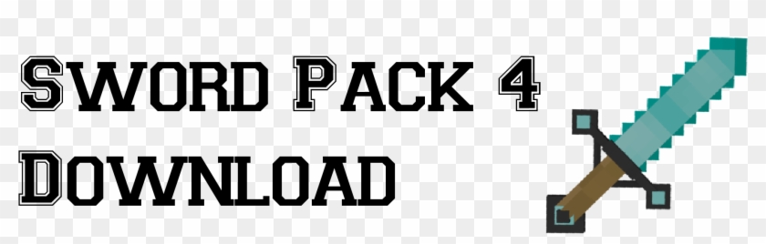 Sword Packs Sibsib Minecraft Texture Pack Png Minecraft Black And White Transparent Png 1844x502 Pngfind