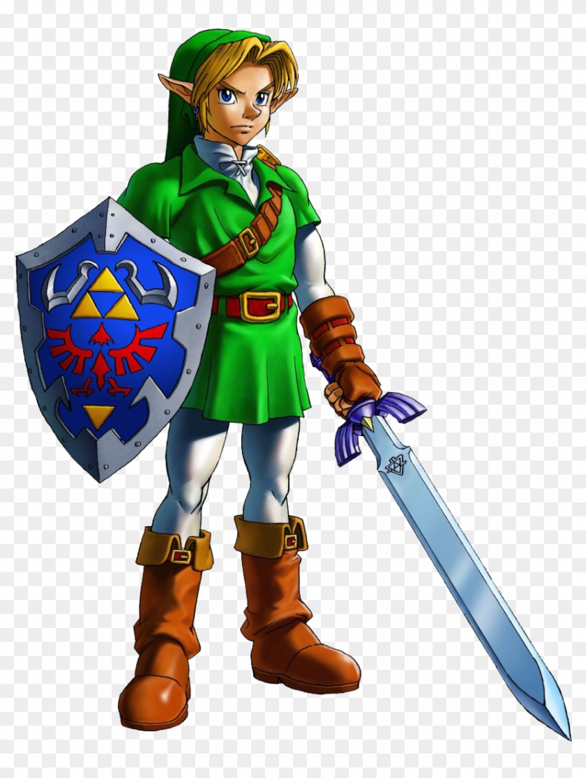 link statue ocarina of time