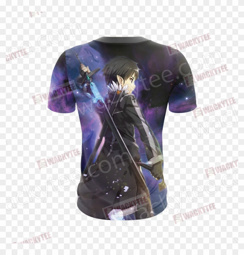 Sword Art Online Kirito Unisex 3d T Shirt Fullprinted - Diving ...