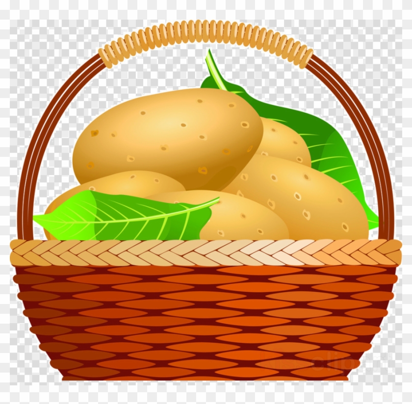 Potatoes Basket Clipart Royalty Free Clip Art Png Eye Color Black Png Transparent Png 900x840 Pngfind