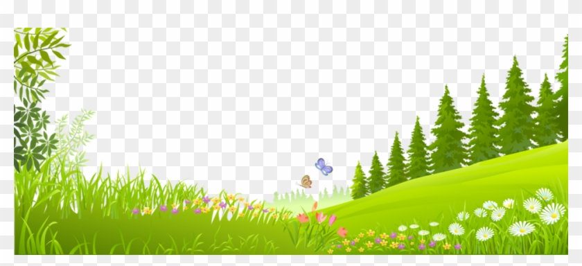 Grass - Green Grass Background Clipart, HD Png Download - 960x394(#5643275)  - PngFind