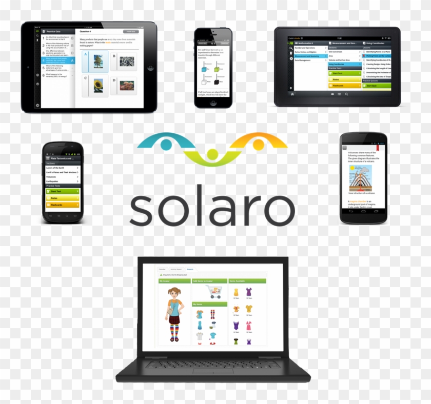 Solaro Study Guide Com Digital Study Guide For Math, Science, And Ela - Solaro, HD Png ...