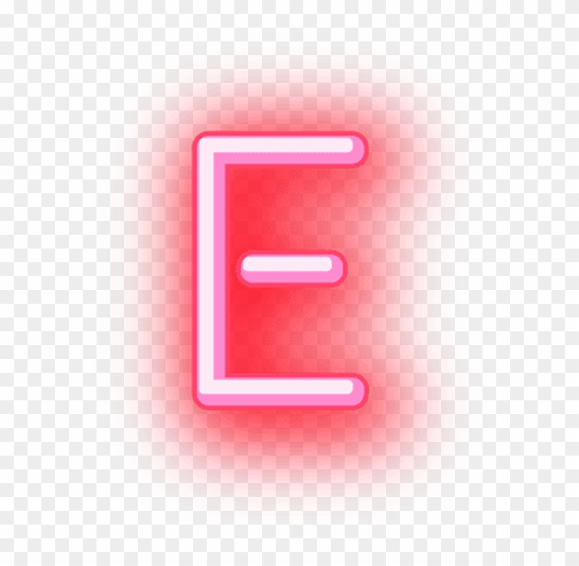 E Glowing Words Ela - Neon Letter E Png, Png - 1024x1024(#5656895) - PngFind
