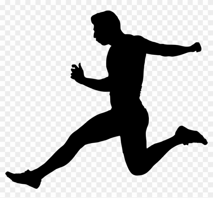 Download Png - Free Runner Silhouette Transparent, Png Download ...