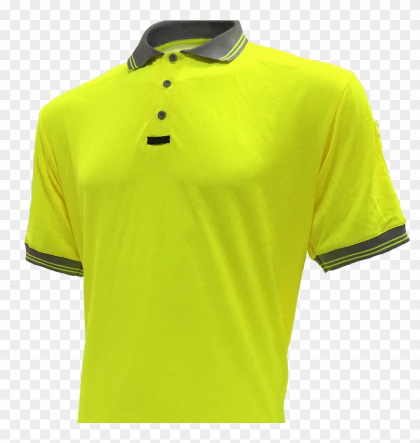 Polo Shirt With Pen Pocket On Sleeve, Polo Shirt With - Polo Shirt, HD ...