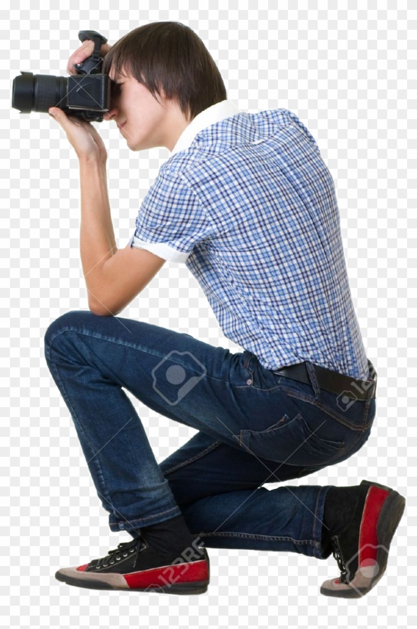 Photographer Cameraman Freetoedit Man Doing Photography Hd Png Download 918x1342 Pngfind