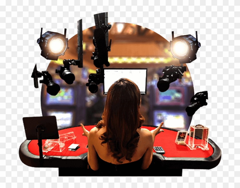 Multi Cam Baccarat - Girl, HD Png Download - 711x647(#5697639) - PngFind