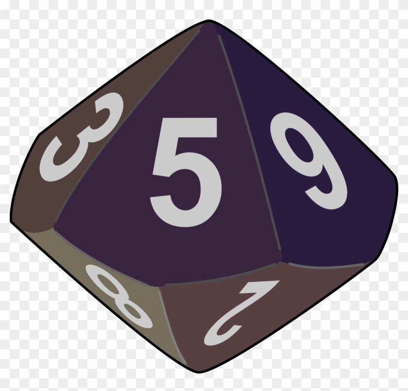Clipart 10 Sided Dice Png, Transparent Png 2400x2191(572322) PngFind