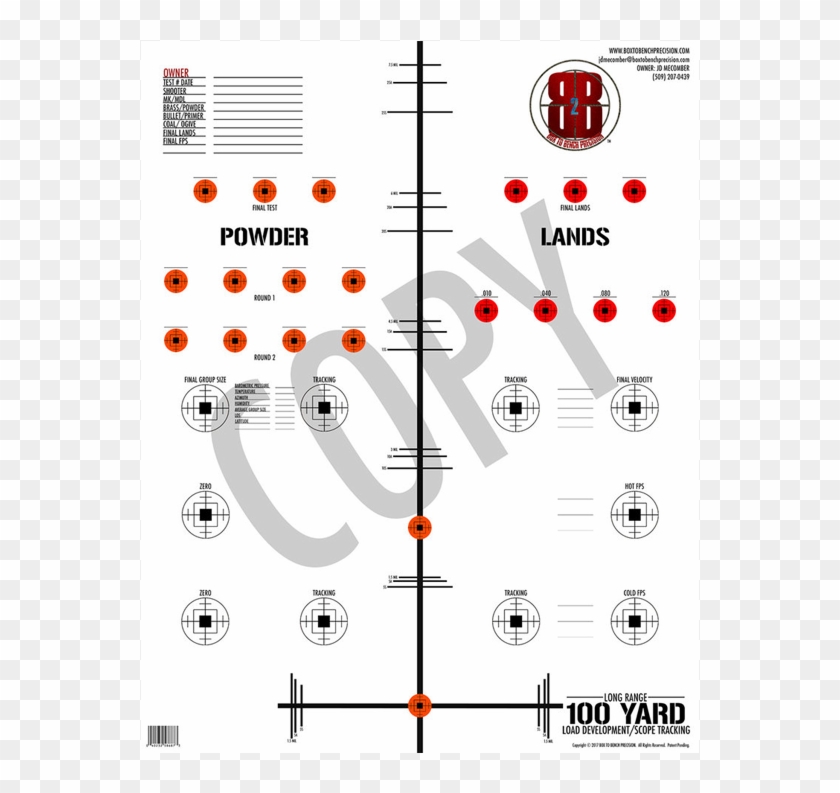 Scope Tracking Test Target, HD Png Download - 768x768(#574397) - PngFind