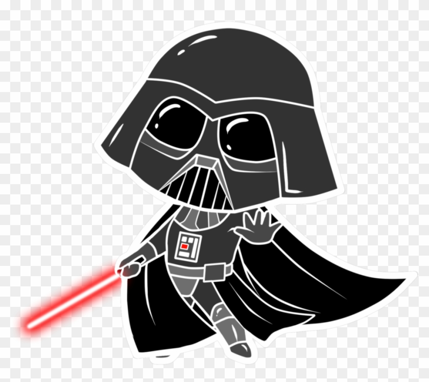 Cute Darth Vader Cartoon