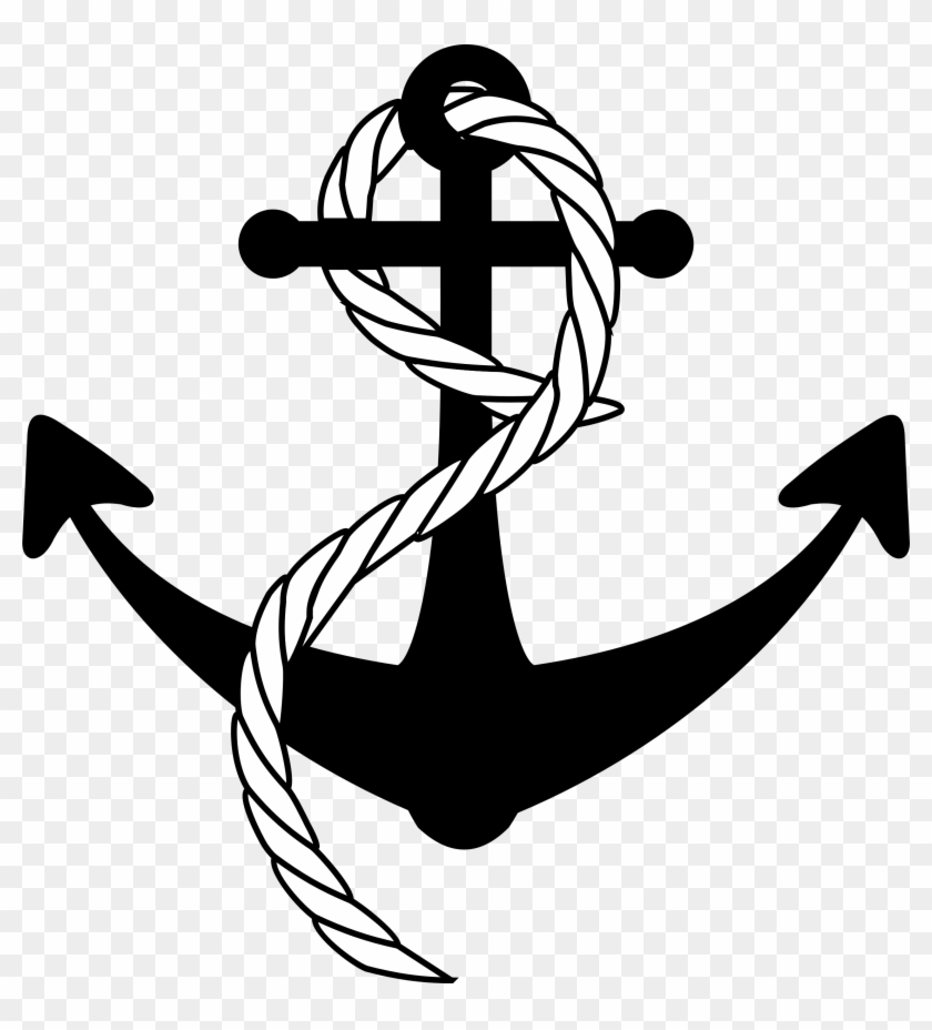 Ship Anchor Png - Anchor Rope Vector Png, Transparent Png - 2268x2400 ...
