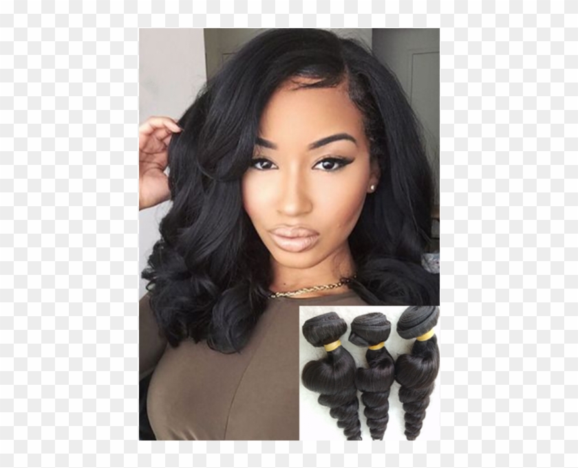 Chinese Virgin 3 Bundles Loose Wave Hair Weaves Sew In Wavy
