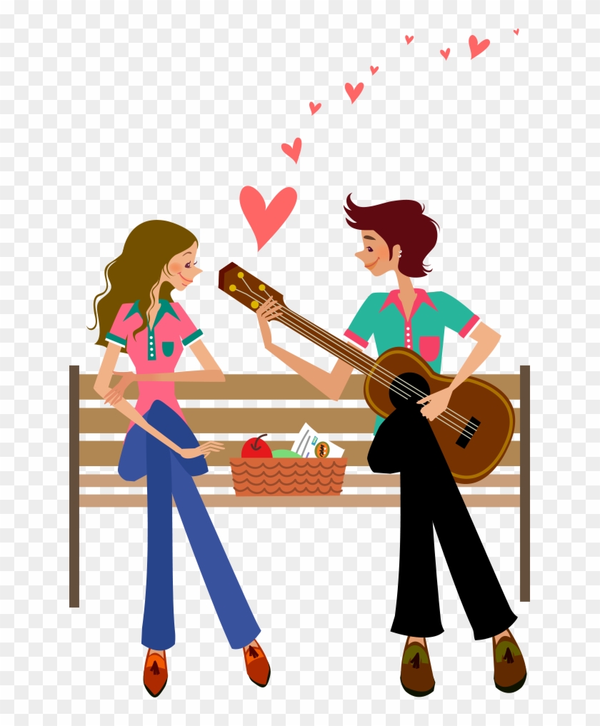 Guitar Couple Cartoon Illustration Stock Download Hq - Cartoon Couple With Guitar, HD Png Download - 645x937(#5703557) - PngFind Guitar Couple Cartoon Illustration Stock Download Hq - Cartoon Couple With Guitar, HD Png Download - 645x937(#5703557) - PngFind