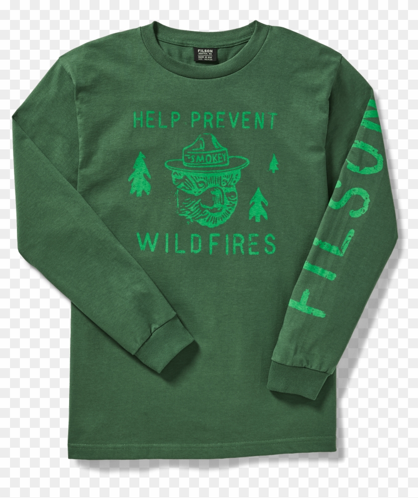 Smokey the bear sweatshirt vintage Clearance