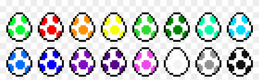 Download Yoshi Egg Colors - Emoticon, HD Png Download - 1331x351 ...