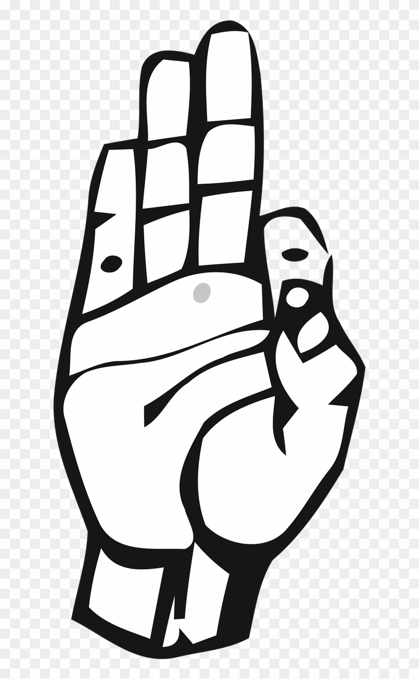 Alphabet Hand Outline Png Image American Sign Language B Transparent Png 640x1280 Pngfind