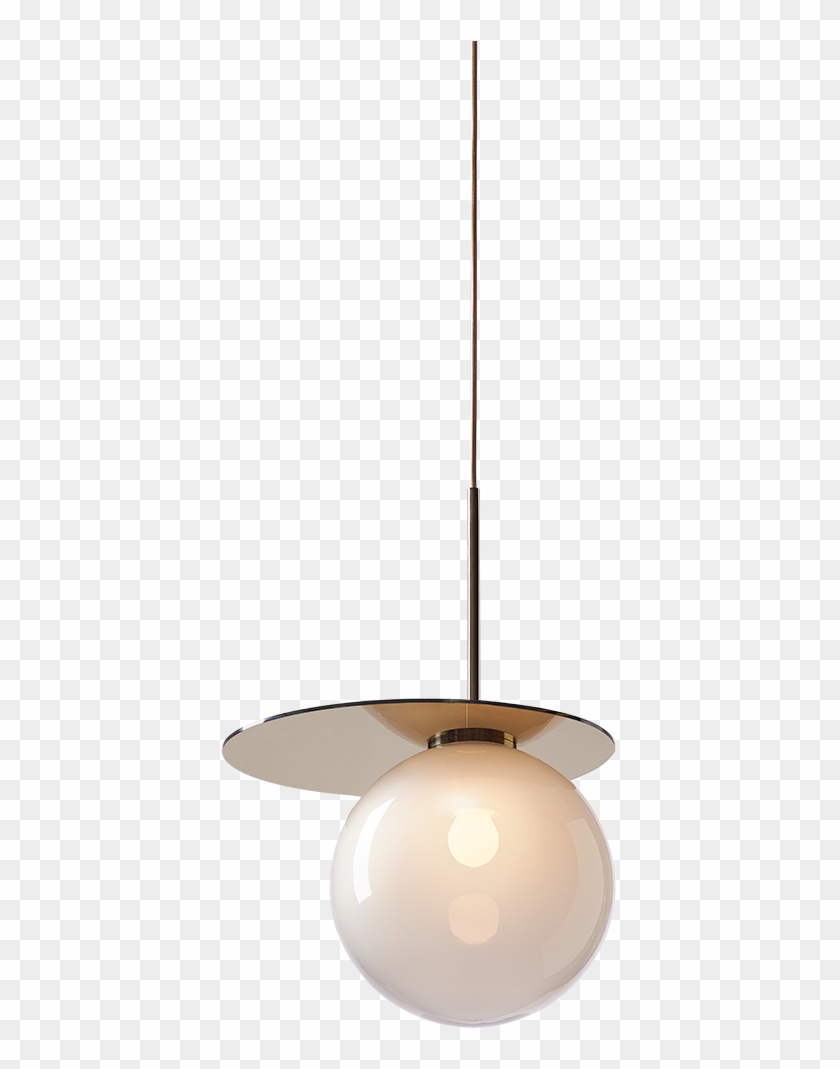 grey and gold ceiling light