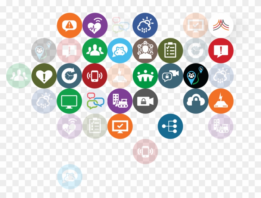 Product Icon Collage - Everbridge Icons, HD Png Download - 1181x842 ...
