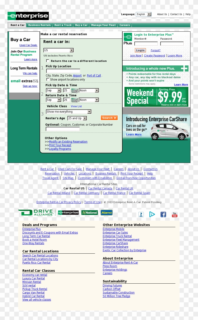 enterprise rental car discount codes Tennille Heard