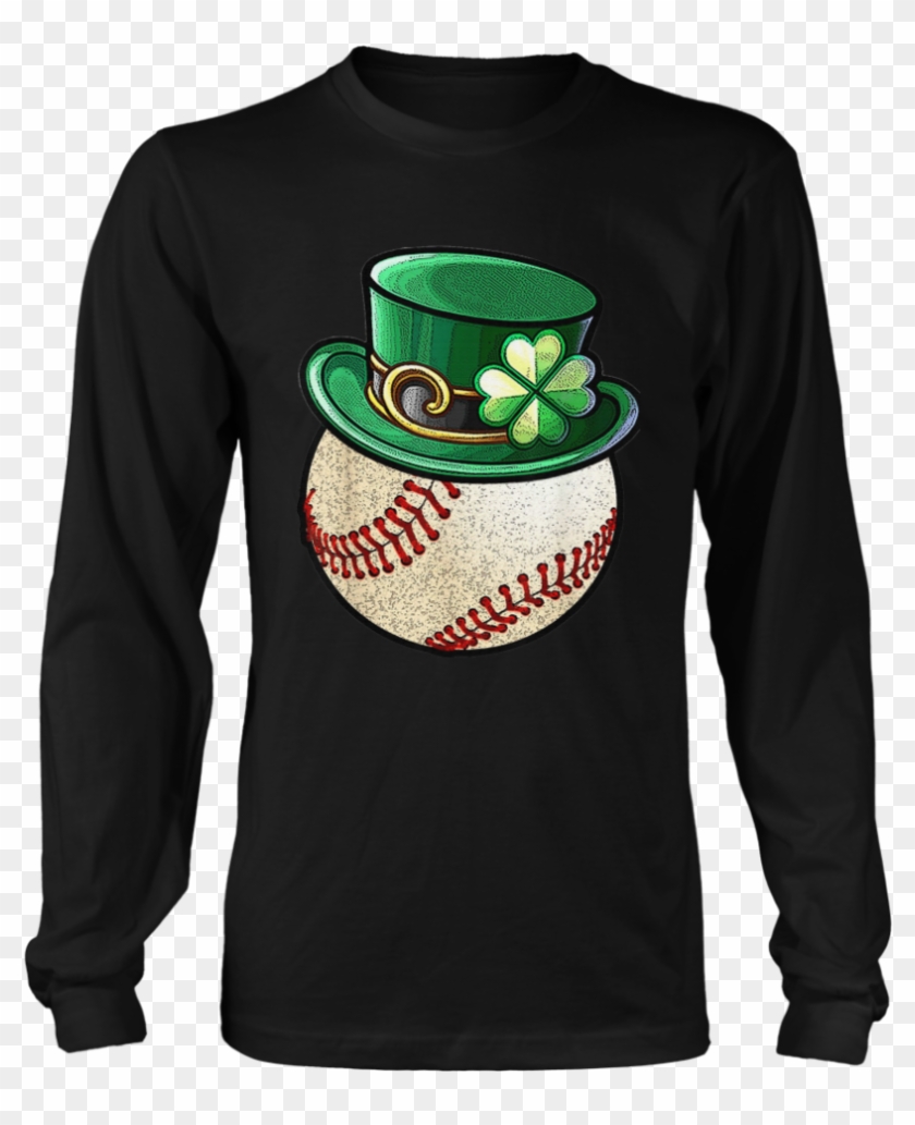 Baseball Ball Leprechaun Hat Shirt St - Shirt, HD Png Download ...