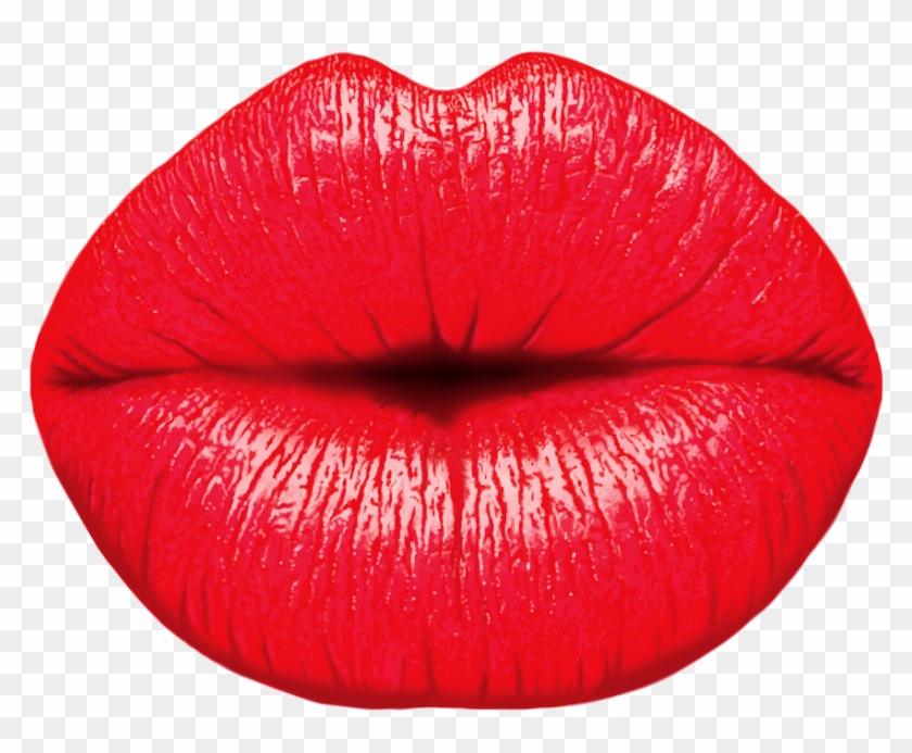 Red Lipstick Transparent Image Red Lips Png Png Download 1000x1000