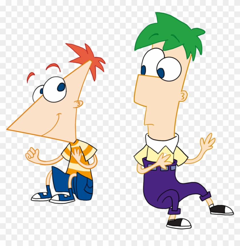 Phineas Ferb Characters - Cartoon, HD Png Download - 900x944(#5746376) -  PngFind