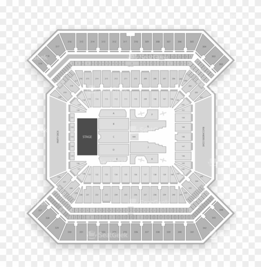 Tampa Bucs Stadium Seating Chart