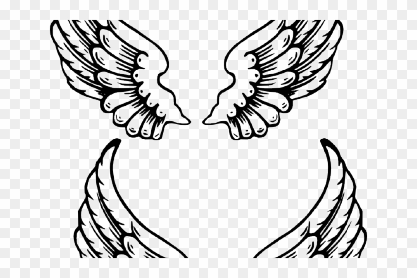 Download Drawn Wings Baby Angel Transparent Angel Wings Vector Hd Png Download 640x480 5762722 Pngfind