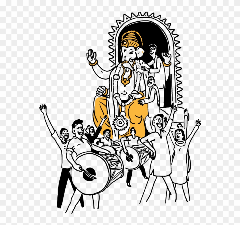 Ganpati-01 - Cartoon, HD Png Download - 870x707(#584387) - PngFind Ganpati-01 - Cartoon, HD Png Download - 870x707(#584387) - PngFind