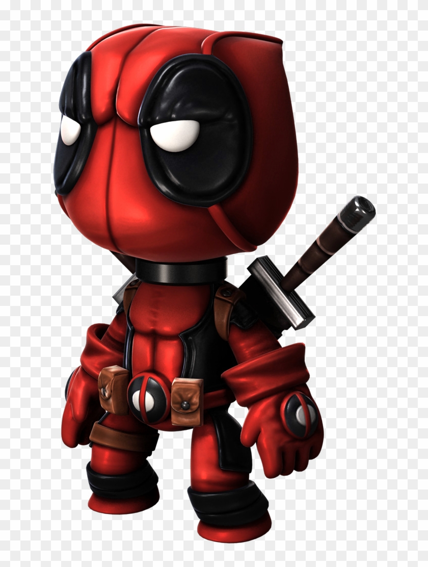 Deadpool Costume For Little Big Planet Deadpool Con Traje De Pikachu Hd Png Download 640x1032 5840 Pngfind