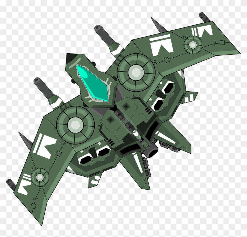 This Free Icons Png Design Of Spaceship Green, Transparent Png ...