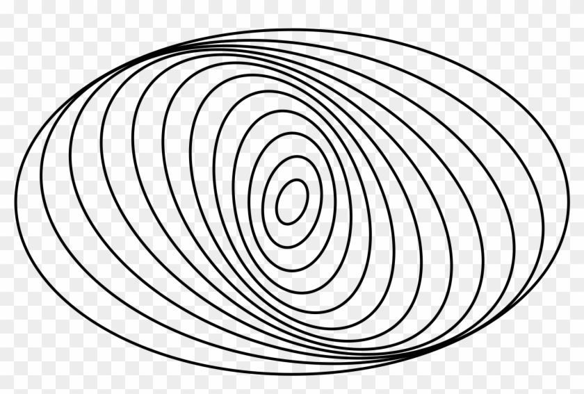 2000 X 1250 7 Drawing Of Elliptical Galaxy, HD Png Download