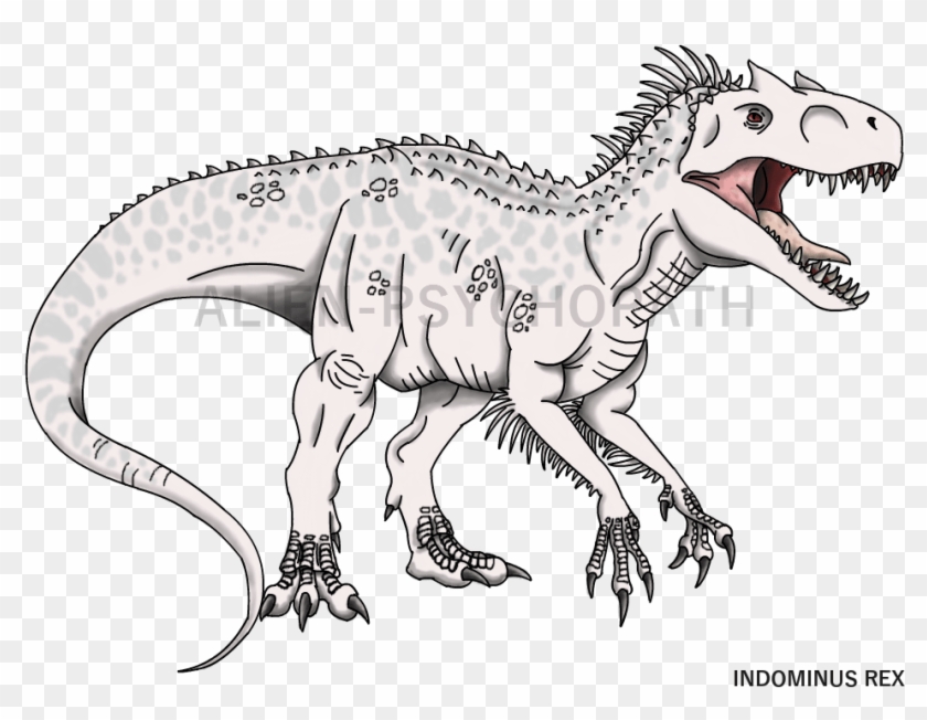 Featured image of post Indominus Rex Coloring Pages T Rex Rex but with additions from