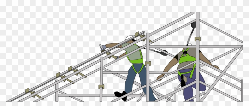 Whether Working On Suspended Or Swing Stage Scaffolding Scaffolding Fall Protection Hd Png Download 1024x3 Pngfind