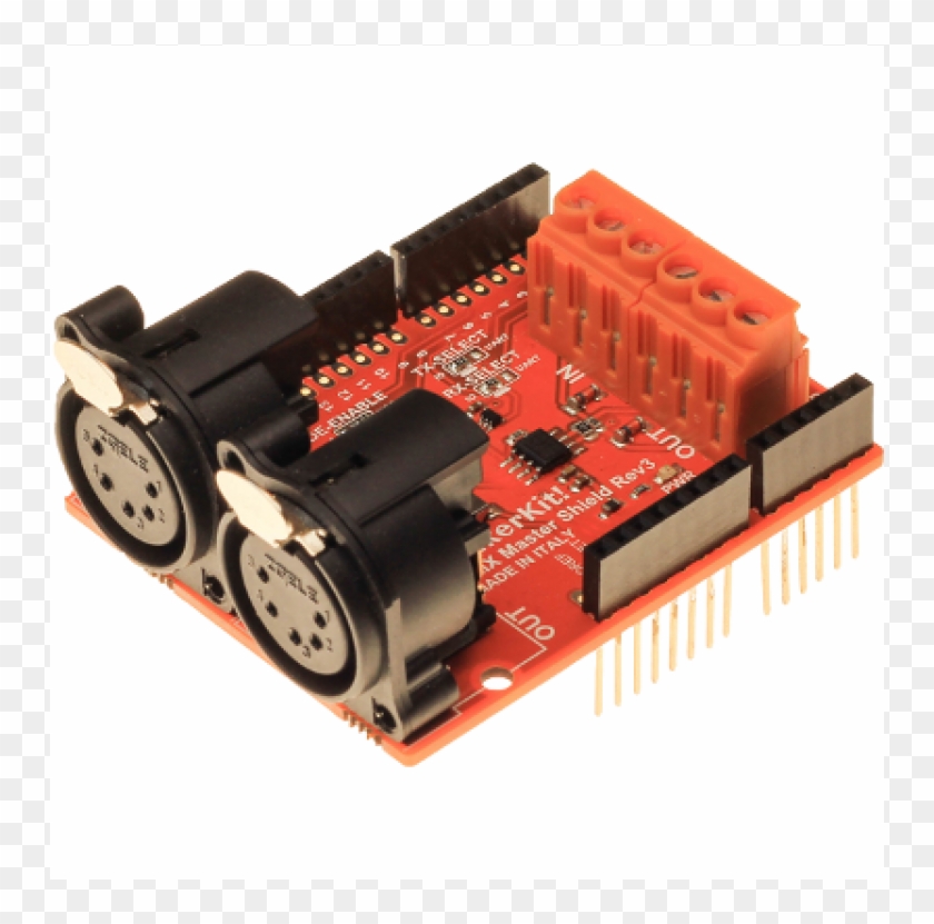 Thinker Shield Components Tinkerkit Master Shield 1 - Electronic Component, HD Png Download ...