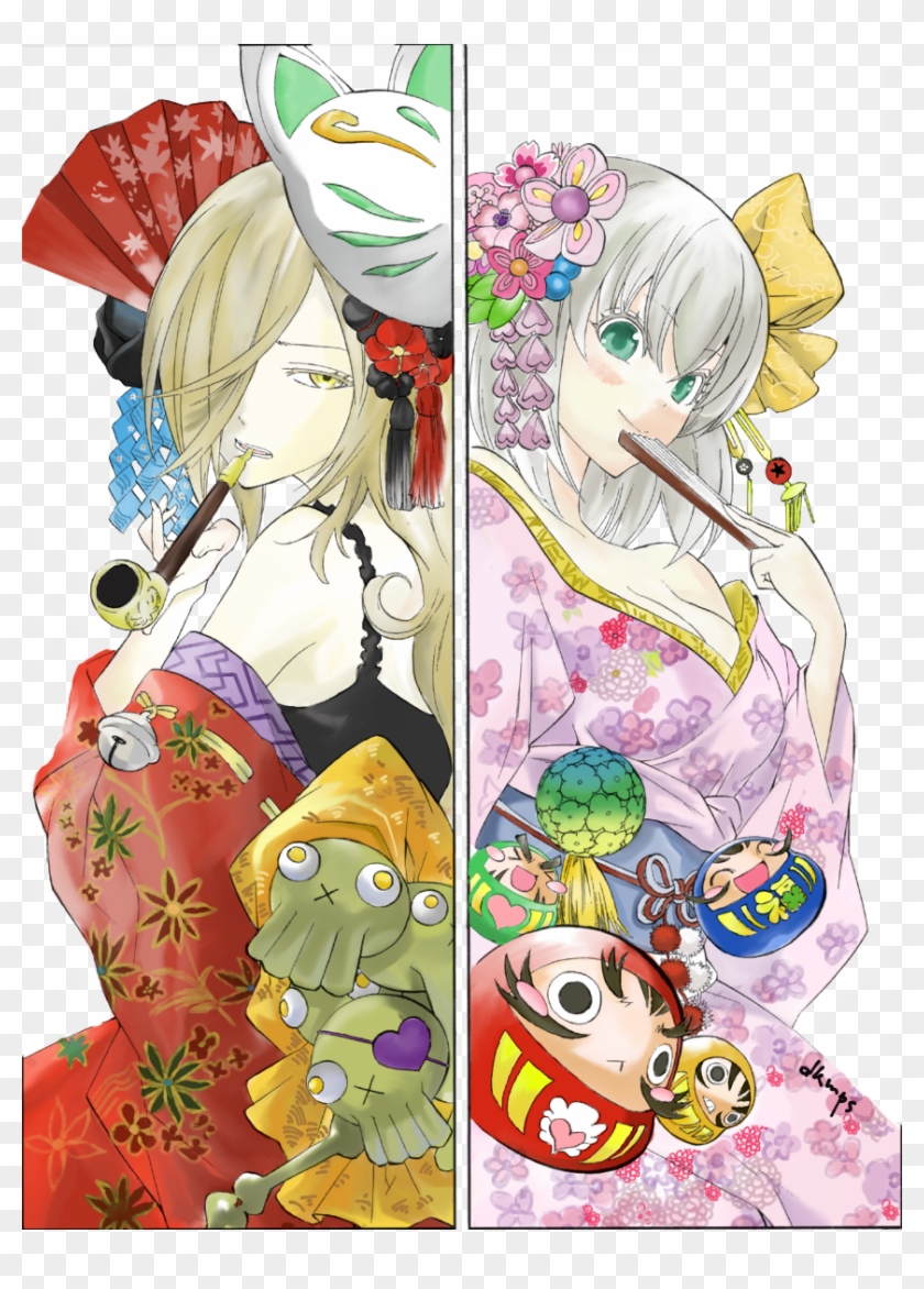 貧乏神が 窮神 Binbougami Ga Cartoon Hd Png Download 862x1162 Pngfind