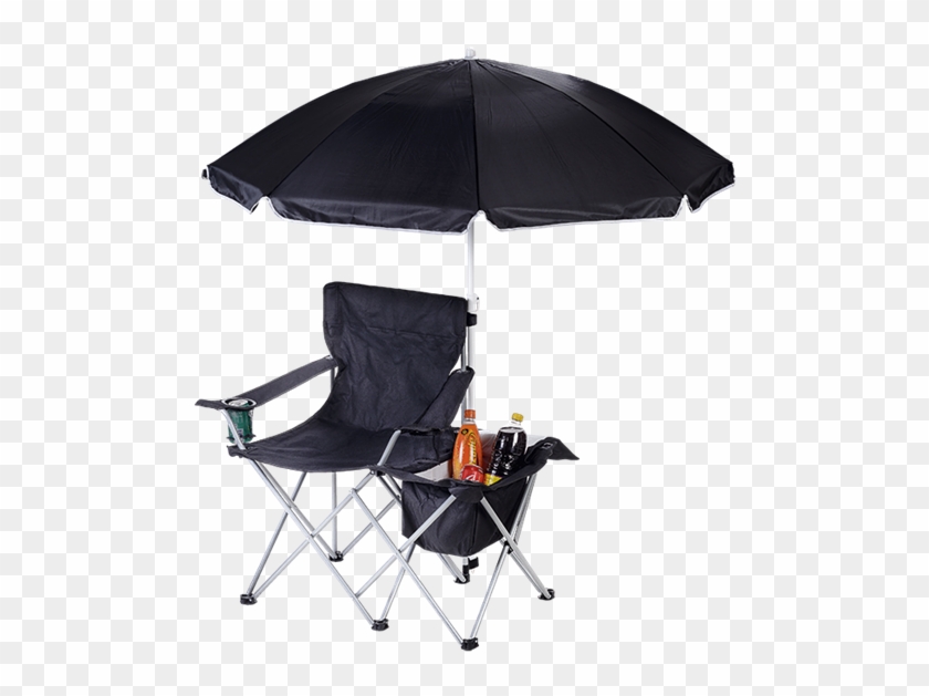 Camping Chair With Umbrella And Cooler Br0049 Folding Chair