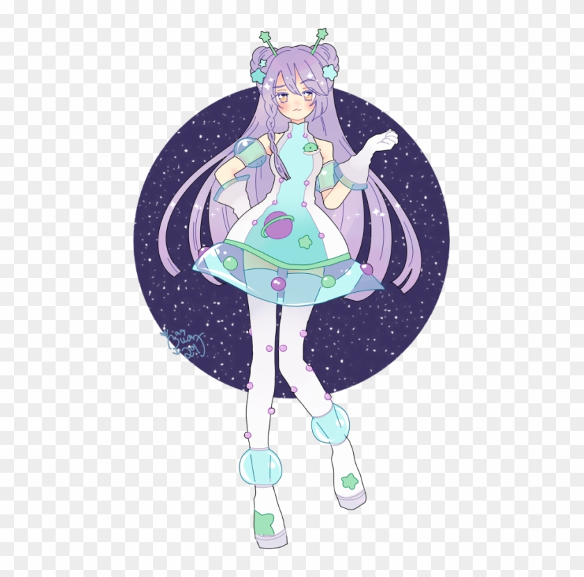Day 10 - Sci Fi - Kawaii Alien Anime Girl, HD Png Download - 455x750(#5864144) - PngFind Day 10 - Sci Fi - Kawaii Alien Anime Girl, HD Png Download - 455x750(#5864144) - PngFind
